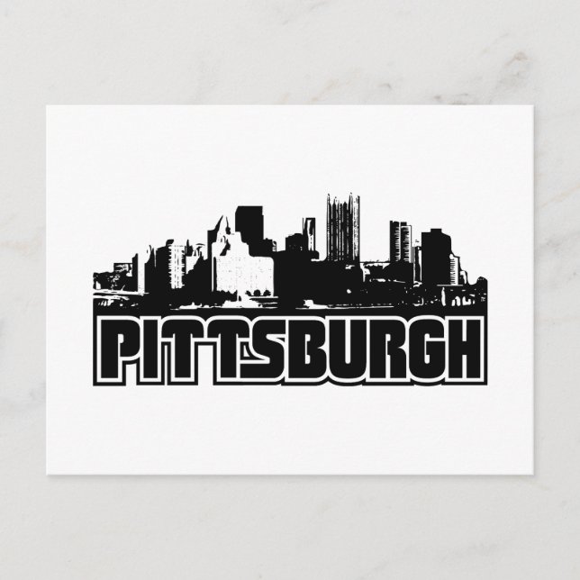 Postal Pittsburgh Skyline (Anverso)