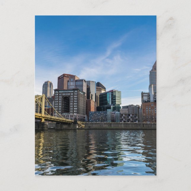 Postal Pittsburgh Skyline (Anverso)
