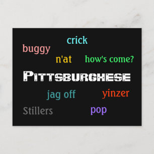 Postal Pittsburghese