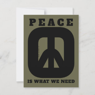 POSTAL PIWWNEED PEACE2 (IWWN)