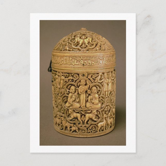 Postal Pix con relieve que representa los placeres del co (Anverso)