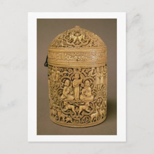 Postal Pix con relieve que representa los placeres del co