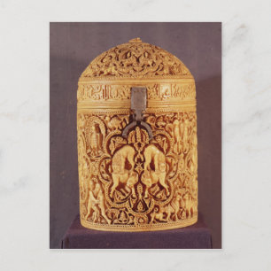 Postal Pix con un relieve que representa los placeres