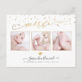 Postal PixDezines les Étoiles D'or Remerciements