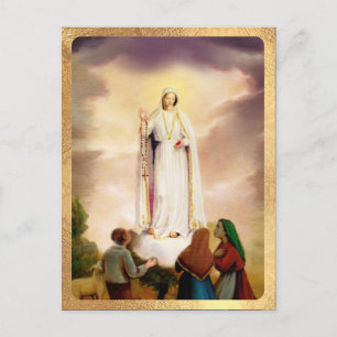 Postal PixDezines Nuestra Señora de Fátima