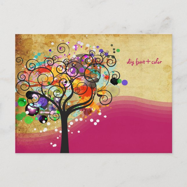 Postal PixDezines recortadores de árboles de gramíneas vi (Anverso)