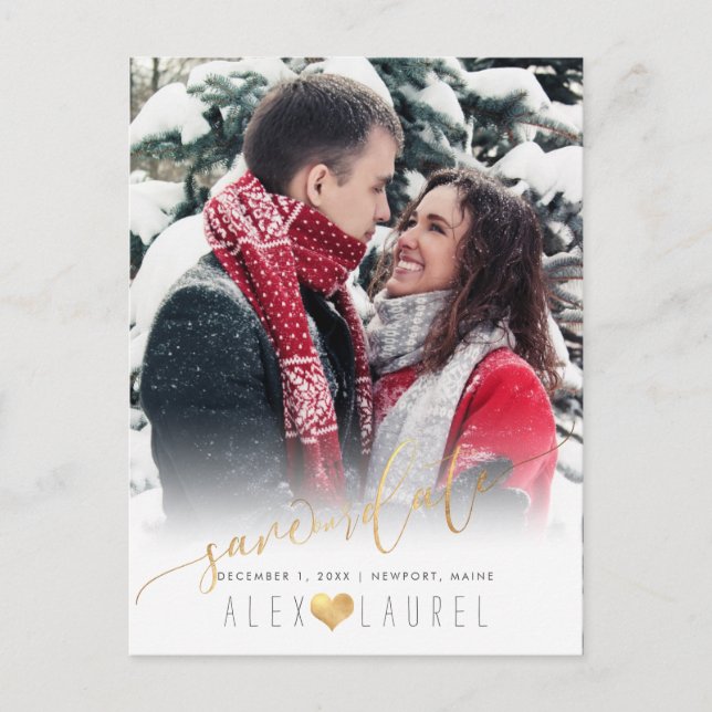 Postal PixDezines Salven nuestra caligrafía de fecha Faux (Anverso)