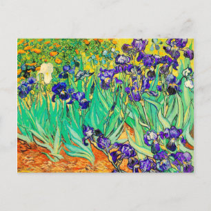 Postal PixDezines van gogh iris/st. remy