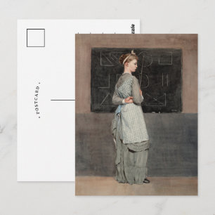 Postal Pizarra   Winslow Homer