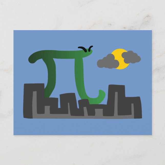 Postal Pizilla (Anverso)