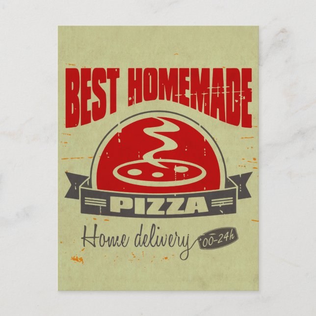 Postal Pizza (Anverso)