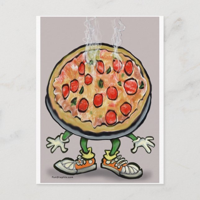 Postal Pizza (Anverso)