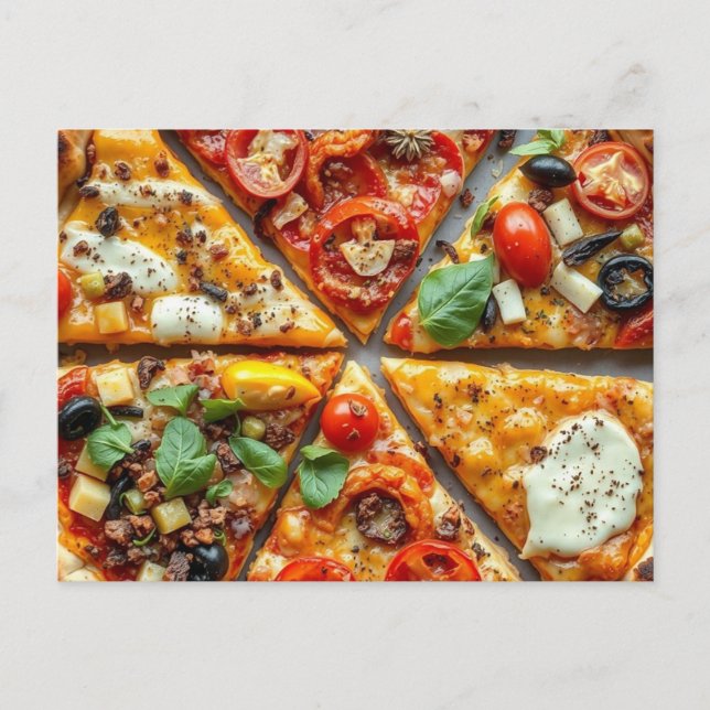 Postal Pizza (Anverso)