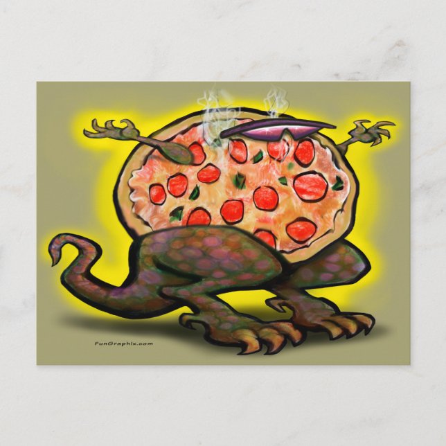Postal Pizza Beast (Anverso)