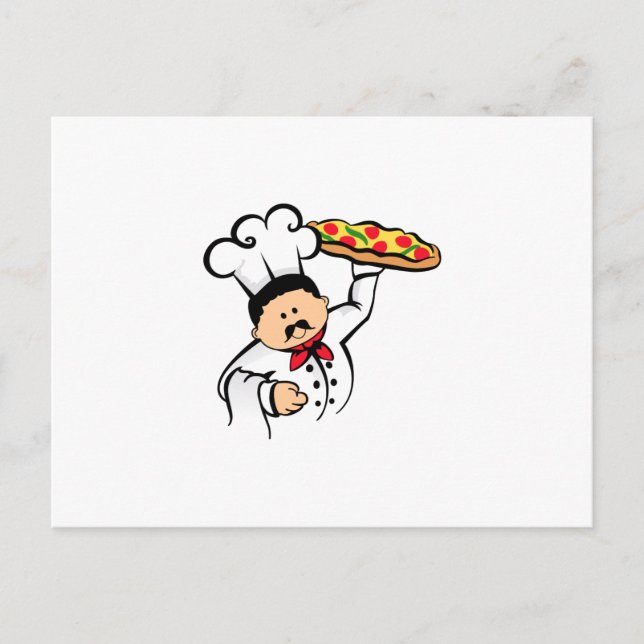 POSTAL PIZZA CHEF (Anverso)