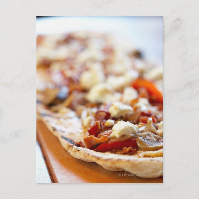 Postal Pizza italiana tradicional (Anverso)