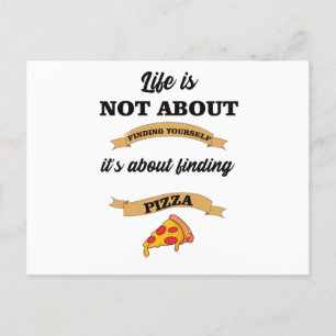 Postal Pizza Sayings Lover Foodie