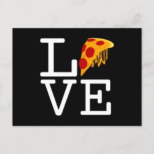 Postal Pizza Slice Love