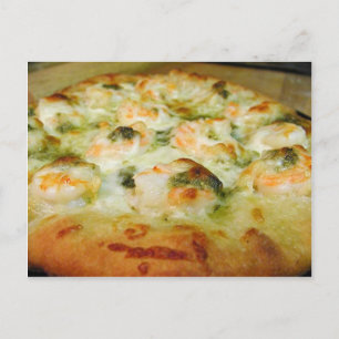 Postal Pizzas Cheese Pesto Shrimp