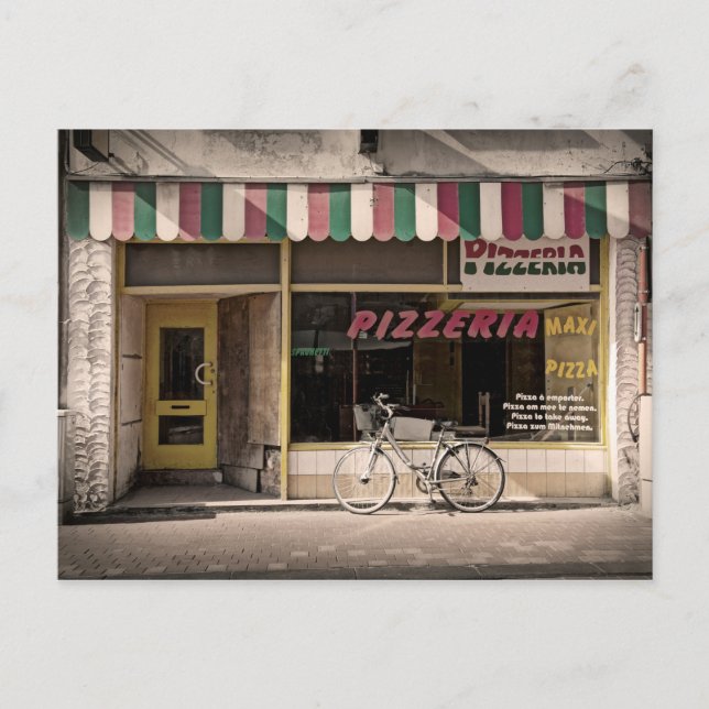 Postal Pizzeria (Anverso)