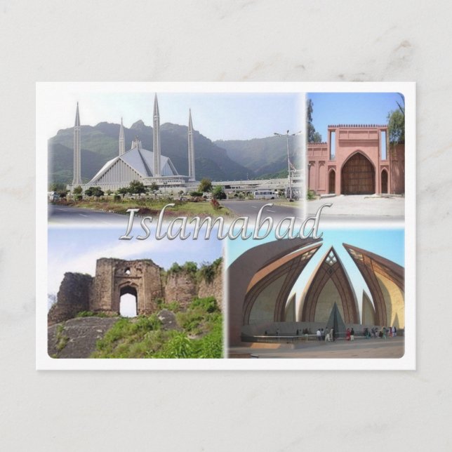 Postal PK Pakistán - Islamabad (Anverso)