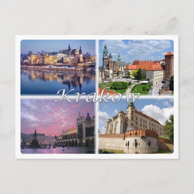Postal PL Polonia Polska - Cracovia - (Anverso)