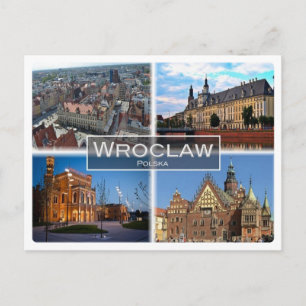 Postal PL Polonia - Wroclaw -