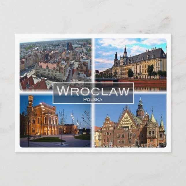 Postal PL Polonia - Wroclaw - (Anverso)