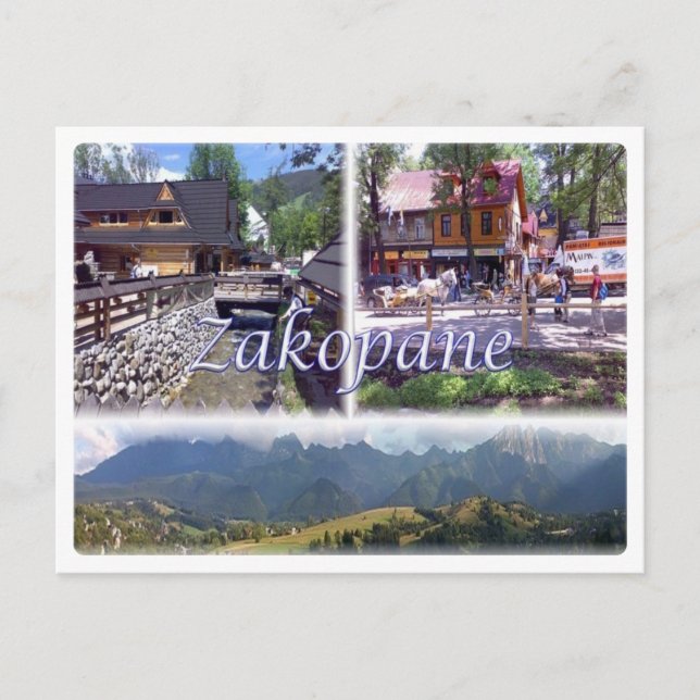 Postal PL Polonia - Zakopane - (Anverso)
