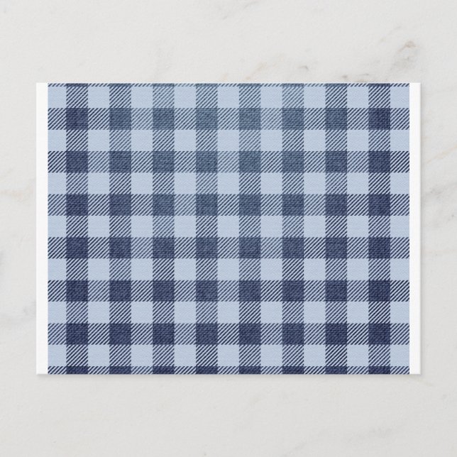 Postal Placa azul (Anverso)