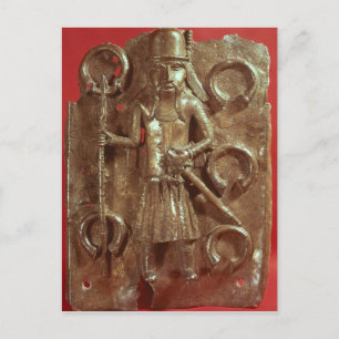 Postal Placa de Benín