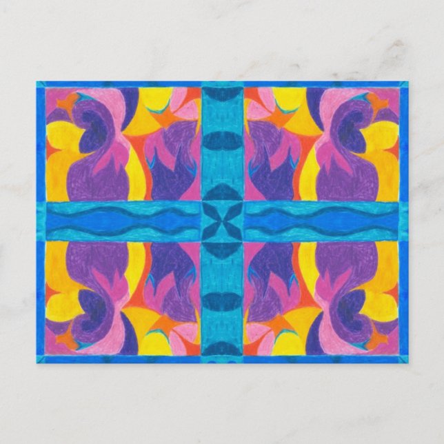 Postal Placa de frutas (Anverso)