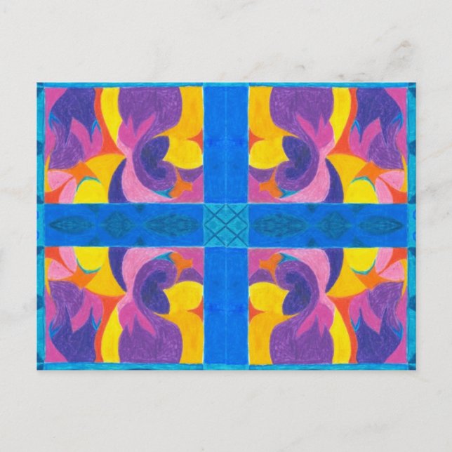 Postal Placa de frutas (Anverso)