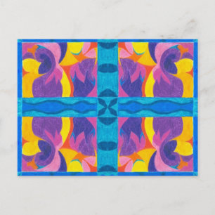 Postal Placa de la fruta