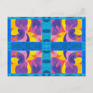 Postal Placa de la fruta