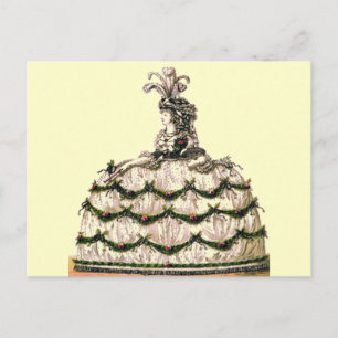 Postal Placa de moda ~ Postcard Marie Antoinette Love