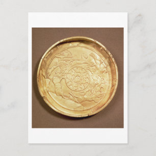 Postal Placa (oro)