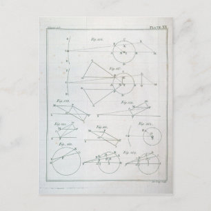 Postal Placa XX del volumen I