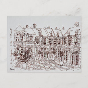 Postal Place Aux Oignons, Ciudad Antigua Lille, Francia