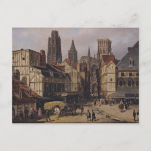 Postal Place de la Haute-Vieille-Tour, Rouen, 1824