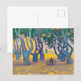 Postal Place des Lices, St. Tropez | Paul Signac |