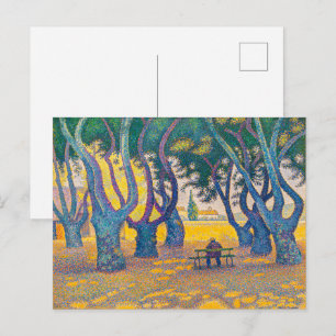 Postal Place des Lices, St. Tropez Paul Signac