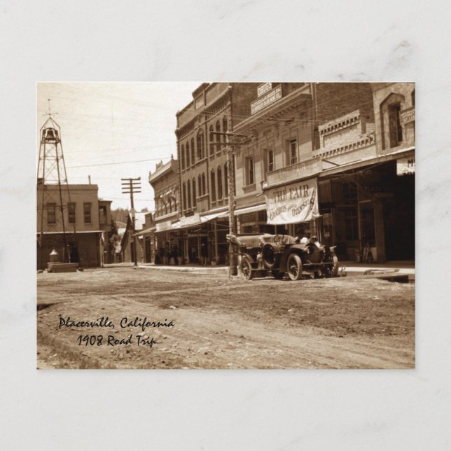 Postal Placerville (Anverso)