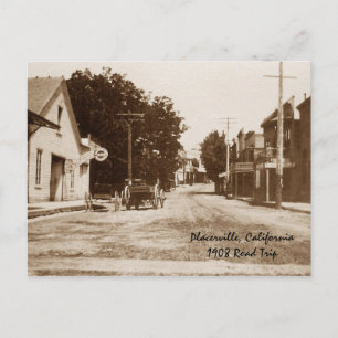 Postal Placerville CA 1908