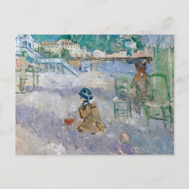 Postal Plage De Nice | Berthe Morisot (Anverso)