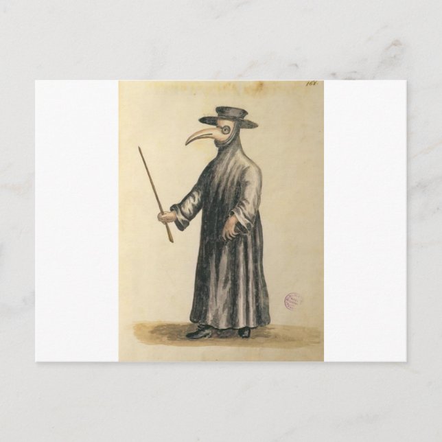 Postal plague-doctor-2 (Anverso)