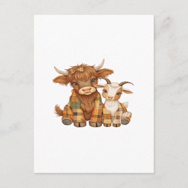 Postal Plaid & Precious Pals (Anverso)