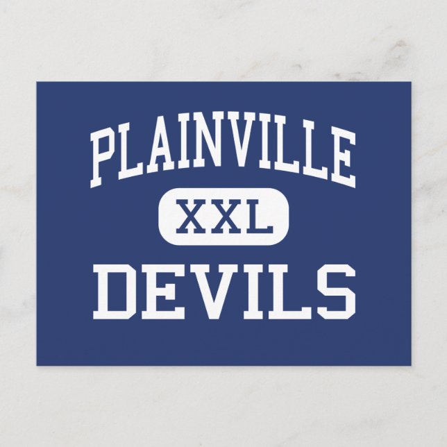 Postal Plainville - Devils - High - Plainville (Anverso)