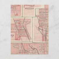 Plan de Cambridge City, Wayne Co con Newport