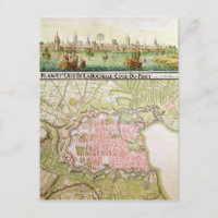 Plan de la ciudad de La Rochelle, 1736
